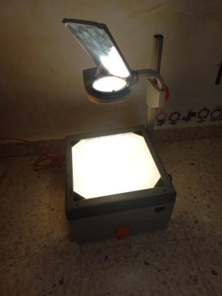 Proyector de transparencias
