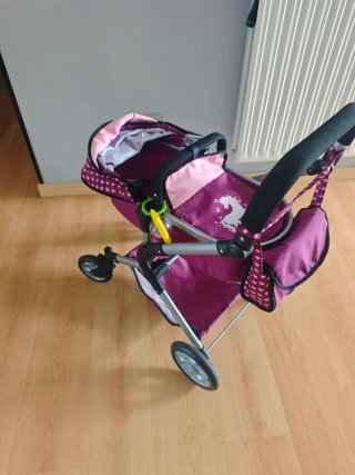 Carrito de juguete para muñecas