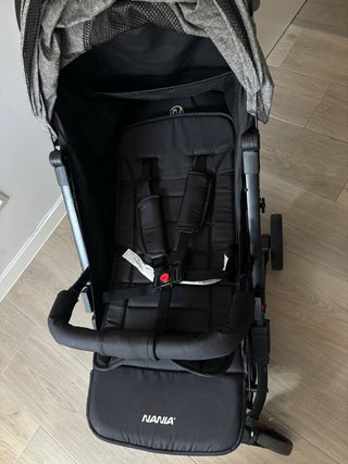 Silla de paseo negra MYLA