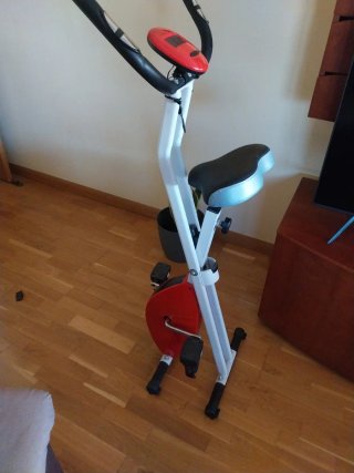 Bicicleta Estática Plegable