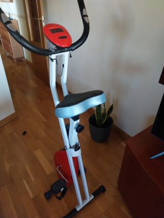 Bicicleta Estática Plegable