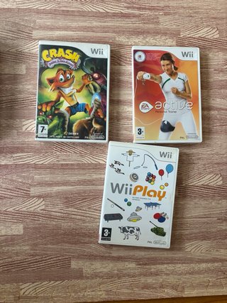 Nintendo Wii Blanca + Accesorios y Juegos