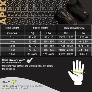 Guantes Boxeo Starpro Premier Negro/Dorado