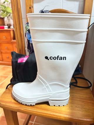 Botas de agua blancas Talla 37