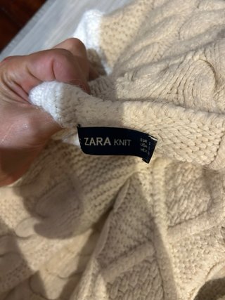 Jersey Zara Beige Trenzado