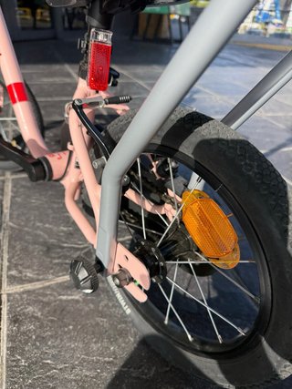 barra de empuje para bicicleta infantil
