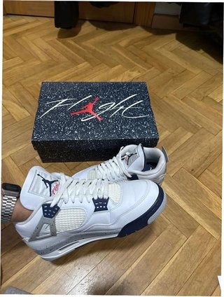 Jordan 4 Retro Midnight Navy Talla 38
