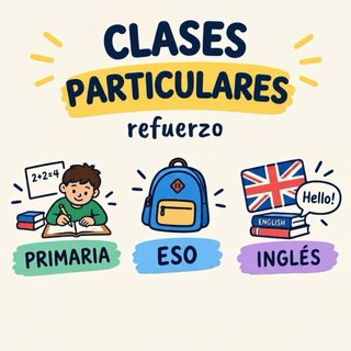 Clases particulares de refuerzo - Primaria / ESO