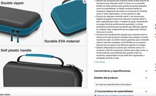 Funda para Nintendo Switch 2 Accesorios