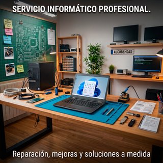 Informático. Reparación y soluciones a medida