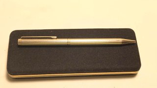 COLUMBUS PENNA SFERA Vintage PLACCATA ORO
