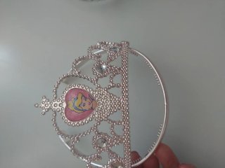 3 diademas de princesa para niña