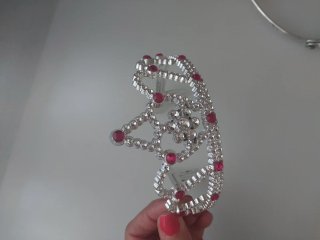3 diademas de princesa para niña