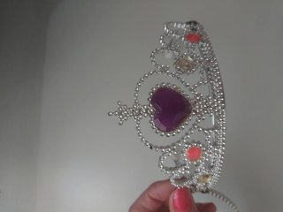 3 diademas de princesa para niña