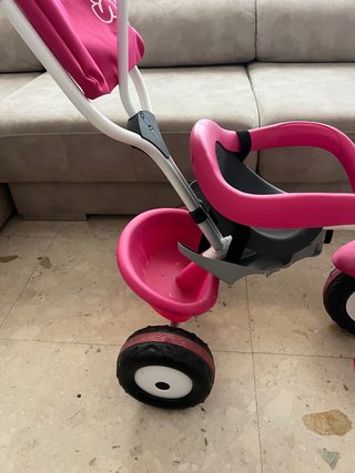 Triciclo Smoby Evolutivo Rosa *Como Nueva*