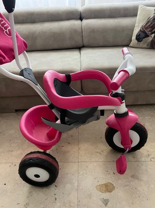Triciclo Smoby Evolutivo Rosa *Como Nueva*