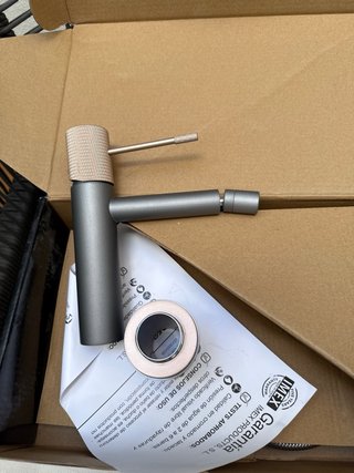 Grifo IMEX Bidé Gris Mate y Champagne