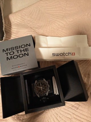 Omega Moonswatch Bioceramic Nero