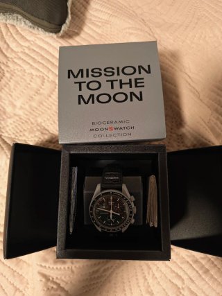 Omega Moonswatch Bioceramic Nero