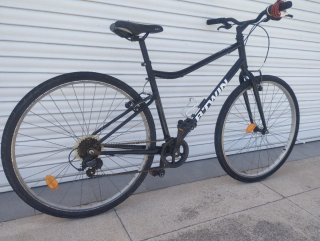 Bicicleta BTWIN Riverside Negra