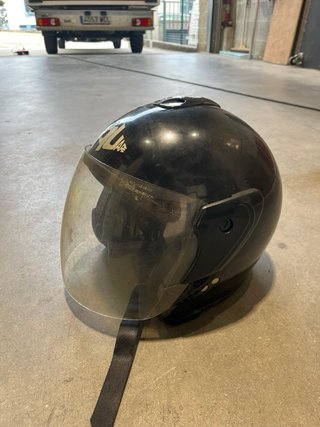 Casco Moto Talla XL Negro