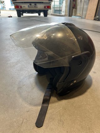 Casco Moto Talla XL Negro