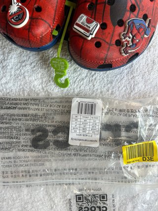 Crocs Spiderman Talla 36-37