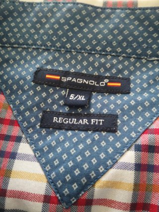 Camisa Spagnolo Talla 5XL Multicolor