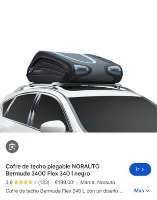 Maletero Plegable Norauto Bermude 340