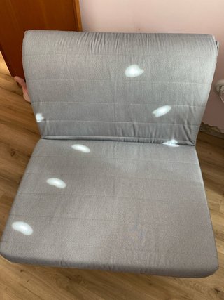 Sillón cama blanco convertible