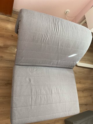 Sillón cama blanco convertible