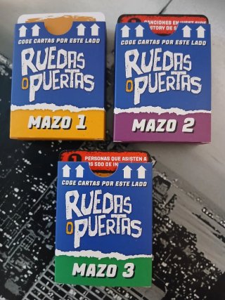 Ruedas o Puertas - Juego de mesa