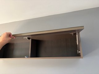 Estantería y Mueble de Pared Blanco 2m Gris 1,1 m