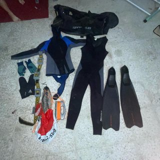 Equipo de buceo completo