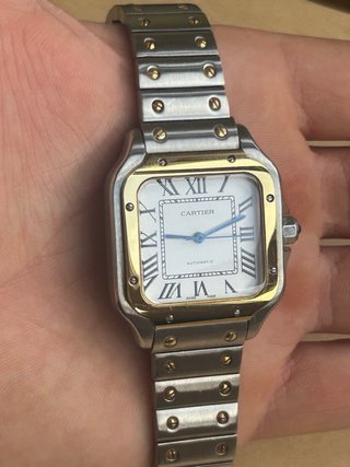 Reloj Cartier Oro y Plata