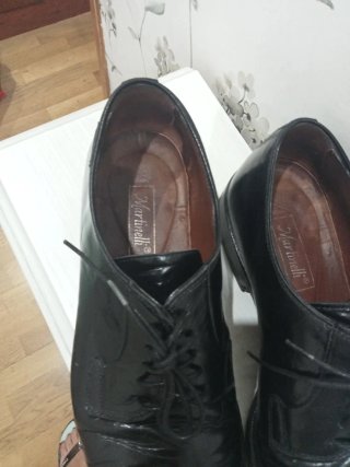 Zapatos de piel Martinelli negros