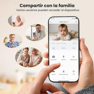 Cámara complementaria ieGeek Baby 1T 2K