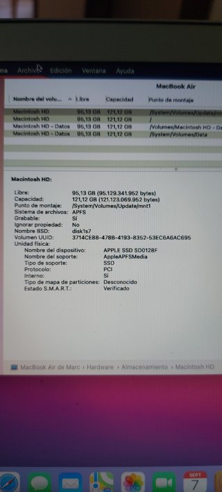 MacBook Air i5 Plata