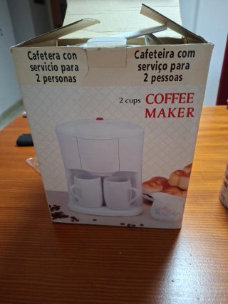 Cafetera eléctrica Cofee Maker 2 servicios