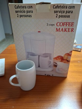 Cafetera eléctrica Cofee Maker 2 servicios