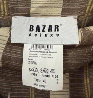 Falda cruzada Bazar Deluxe con estampado étnico