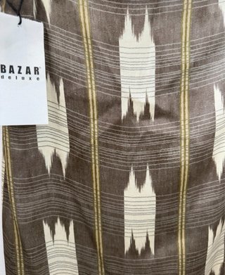 Falda cruzada Bazar Deluxe con estampado étnico