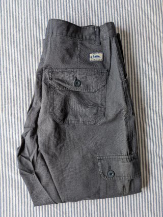 Pantalón Cargo Quiksilver Azul Marino - Talla 40