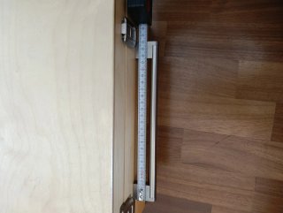 Caja de madera con compartimentos
