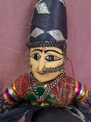 Pareja de Marionetas Kathputli