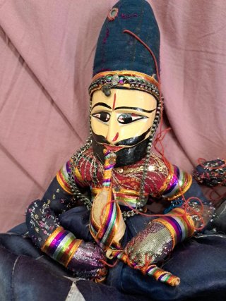 Pareja de Marionetas Kathputli