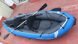 Kayak Hydro-Force Biplaza Azul