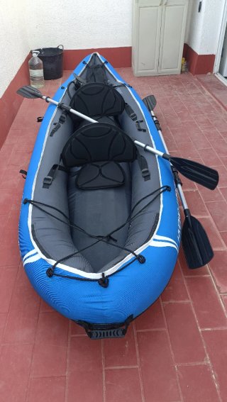Kayak Hydro-Force Biplaza Azul