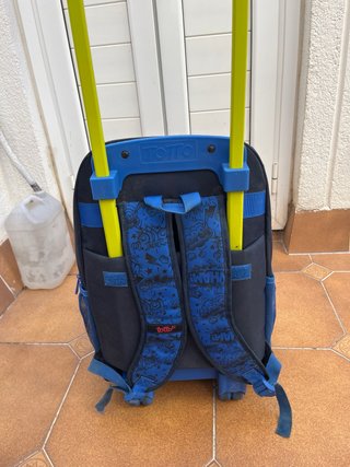 Mochila Totto Super Hero Azul