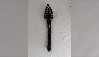 Soporte plancha antiguo hierro aplique